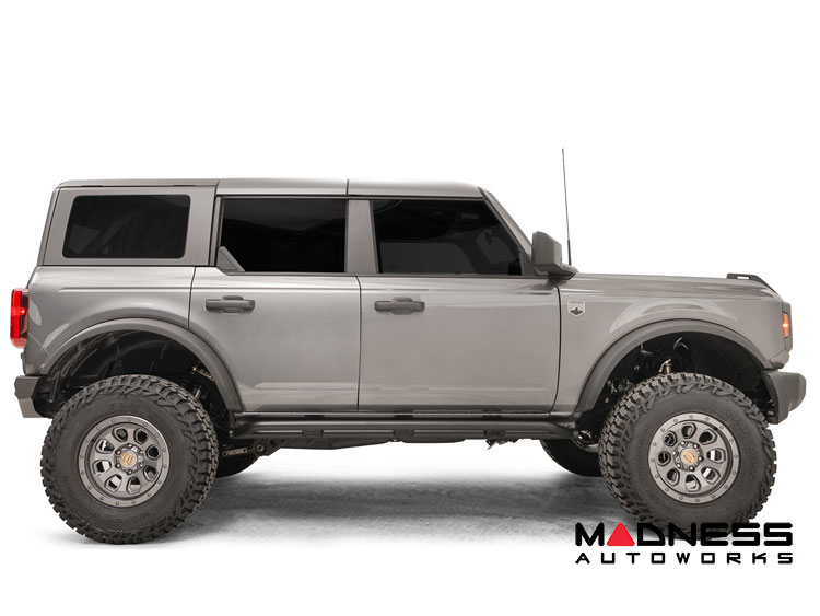 Ford Bronco Rock Sliders - 4 Door - Fab Fours - Tube